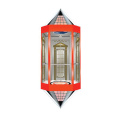 Escenseur en verre commercial commercial ascenseurs antiques panoramiques à vendre